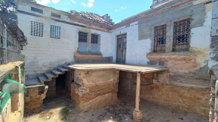 Casa Alemana demolida en el barrio El Páramo. (Foto:Cortesía Corpopatrimonio)