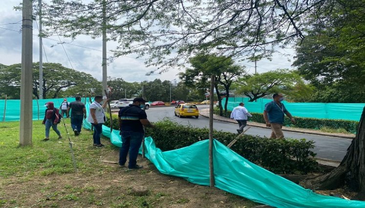 Corponor y Alcaldía, en  pleito por jardines 