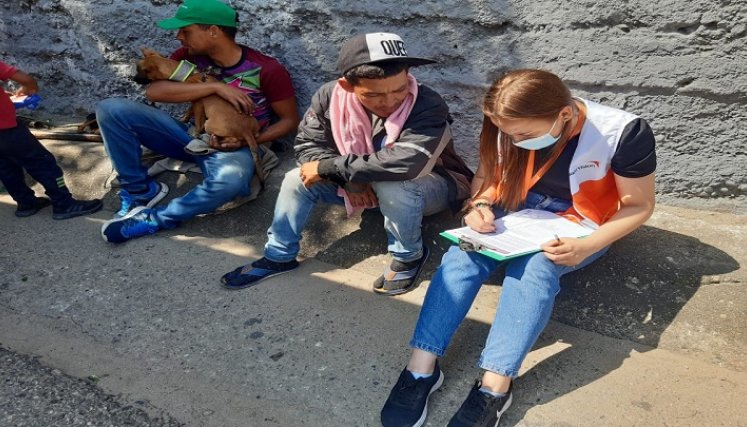 migrantes alimentos