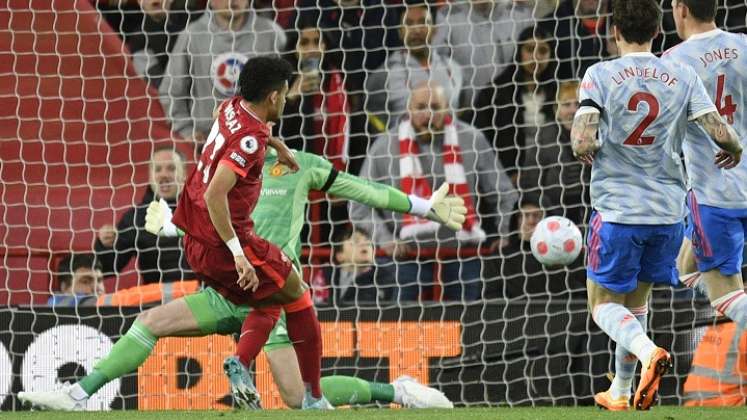 Luis Díaz es un goleador  que le ha dado varias glorias al Liverpool. FOTO: AFP