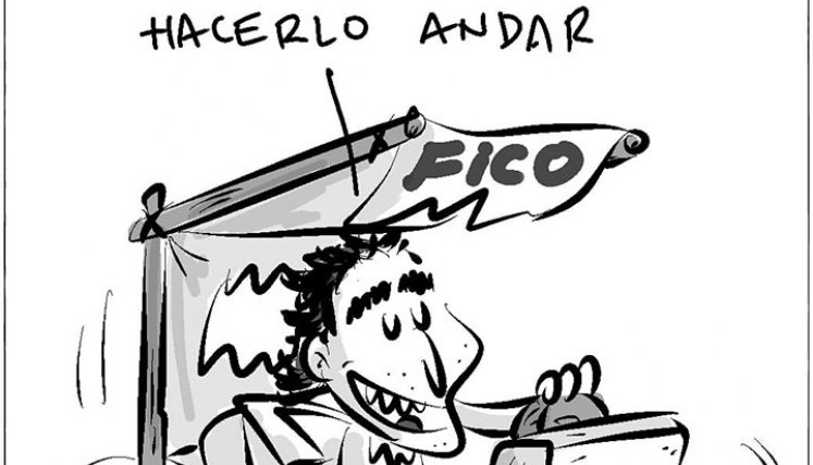 Caricatura @yeyonet
