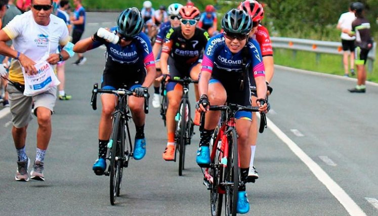 Daniela Carrerro, ciclista cucuteña. 
