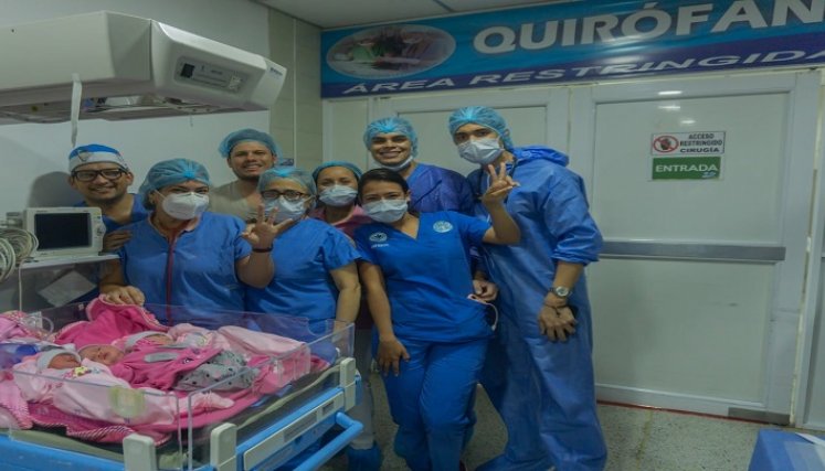Las niñas gozan de buena salud. / Foto: Cortesía / La Opinión 