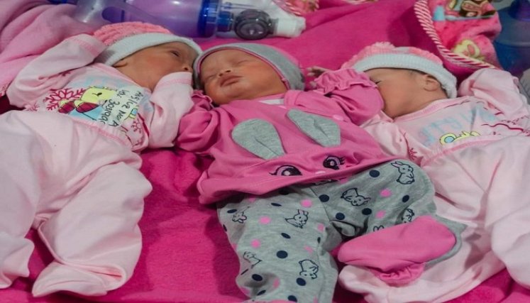 Las niñas gozan de buena salud. / Foto: Cortesía / La Opinión 