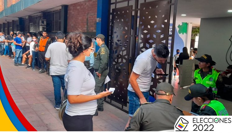 Jornada electoral.