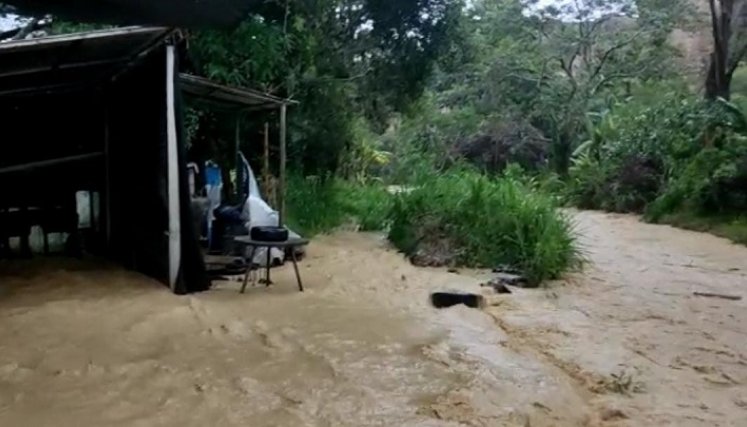 Latente se encuentran los riesgos en los municipios de la provincia de Ocaña ante la fuerte temporada invernal de los últimos días. / Foto: Cortesía / La Opinión 