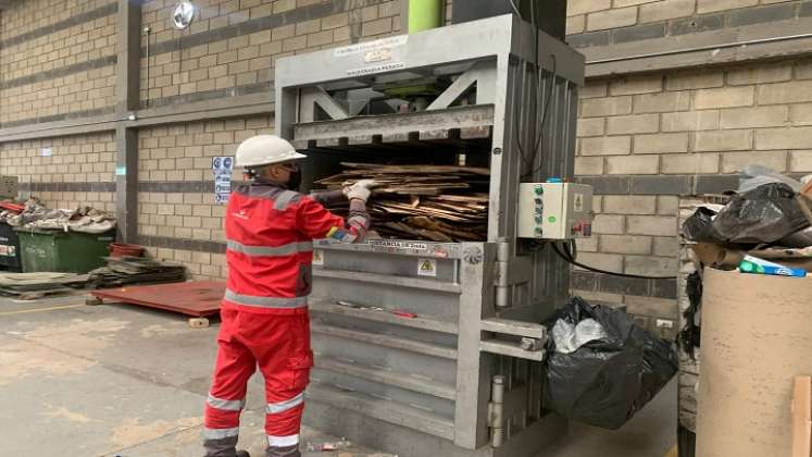 Reciclaje de Veolia en Norte de Santander. / Foto: Cortesía / La Opinión 