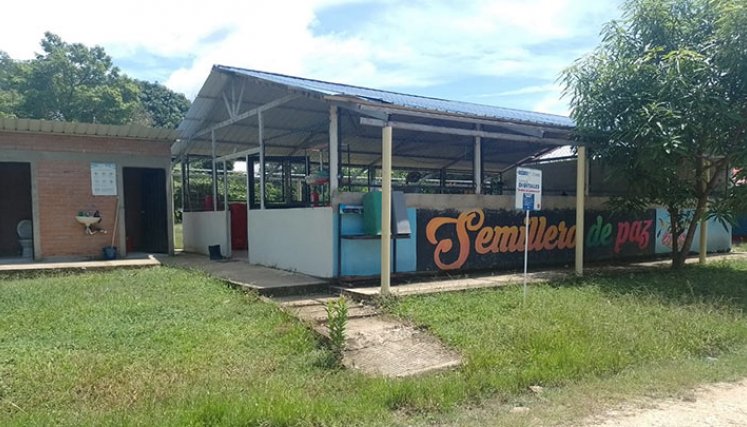 La sede educativa ‘Semilleros de Paz’ funciona bajo el modelo educativo Escuela Nueva