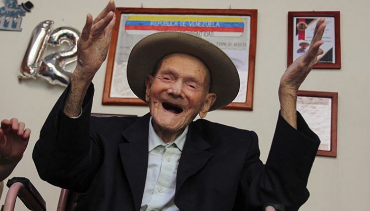 Vicente Pérez, el hombe más viejo del mundo