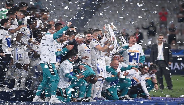 Real Madrid refuerza todavía más su hegemonía en el palmarés de Champions./Foto: AFP