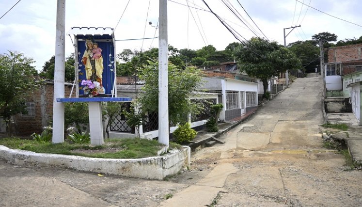Preocupa la zona donde residen aproximadamente 50 familias, ya que el terreno no es habitable. / Foto: Jorge Gutiérrez/La Opinión