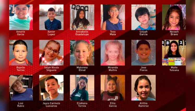 Estas son las imágenes de las personas que murieron en el tiroteo de Texas