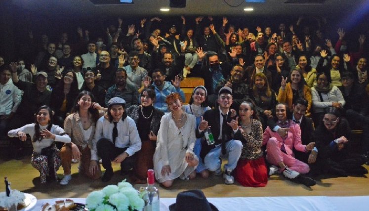 Cucuteña, directora de obra teatral 'La boda' en Bogotá