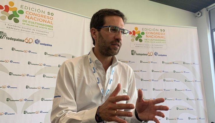 Andrés Felipe García Azuero, director de Planeación Sectorial y Desarrollo Sostenible de Fedepalma.