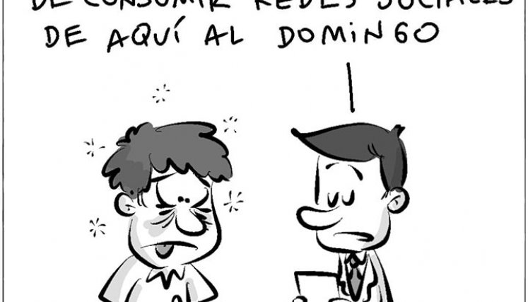 Caricatura @yeyonet