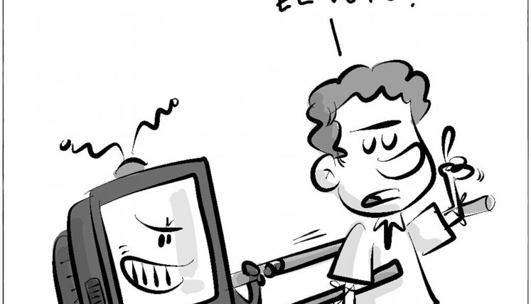 Caricatura @yeyonet