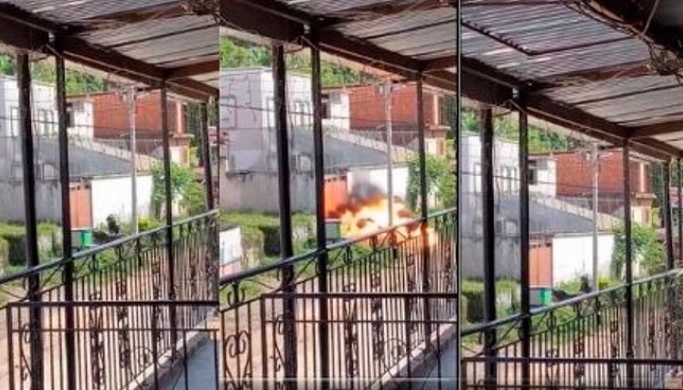 Detonación de motobomba