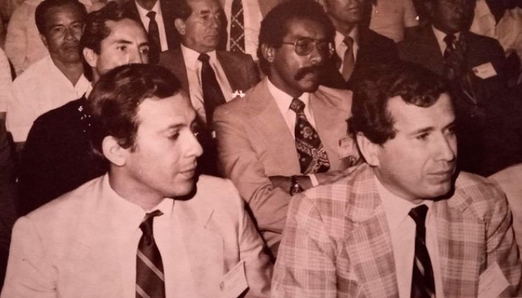 Germán González y Rolando Serrano. 