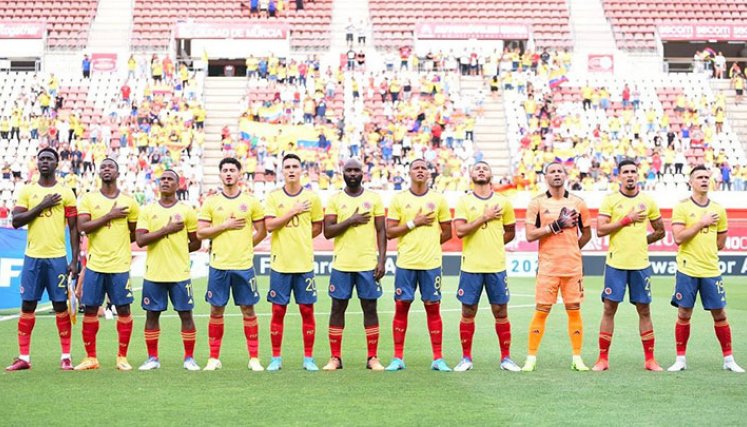 Selección Colombia 2022. Foto: FCF