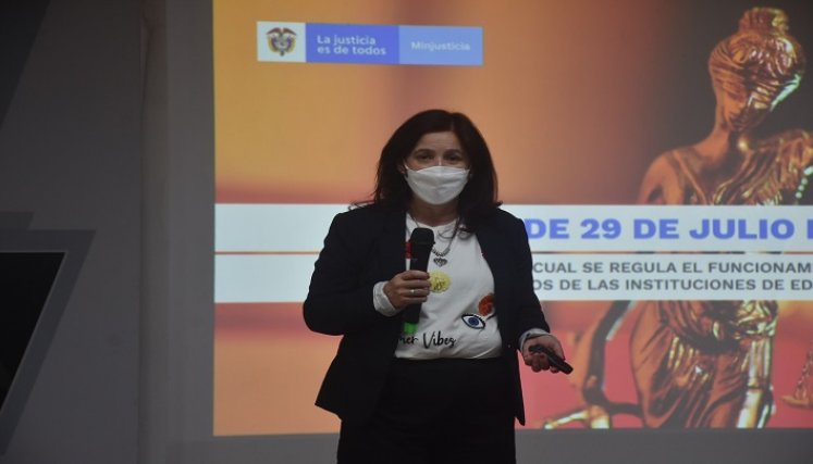 Luz Mercy Rivera, abogada del Ministerio de Justicia y del Derecho, especialista en la Ley 2113 de 2021./ Foto: Cortesía / La Opinión  