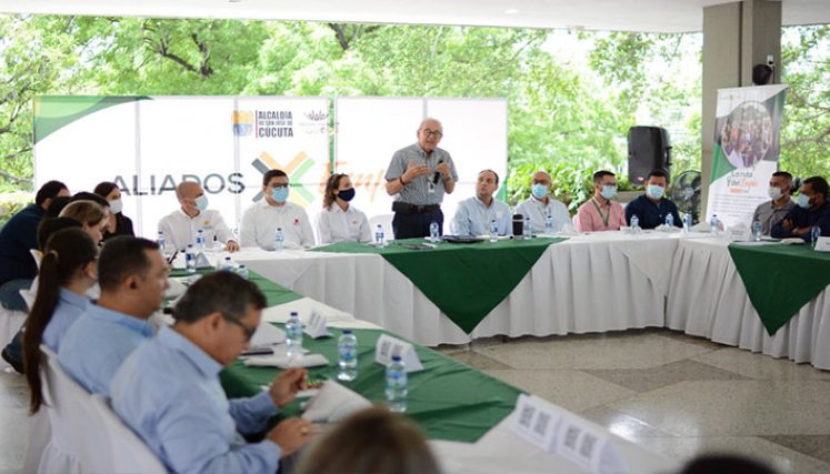 72 empresas han participado en la Ruta del Empleo en Cúcuta./Foto: cortesía