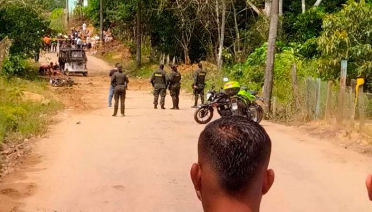 Atentado en Cartagena del Chairá.