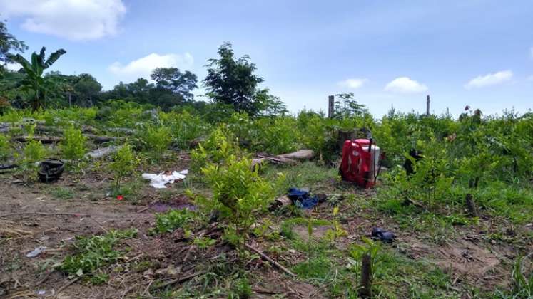 Elkin Machuca iba caminando por este sitio cuando un soldado le disparó, dejándolo gravemente herido.