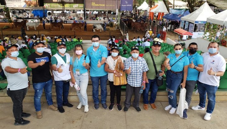 Ganaderos de Cúcuta presentes en feria de Montería./Foto: cortesía