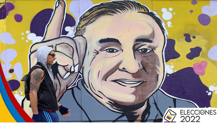 Hernández, el invitado sorpresa a las presidenciales de Colombia./Foto: AFP