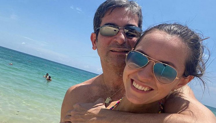 Fiscal Pecci y su esposa, antes de ser asesinado./Foto: internet