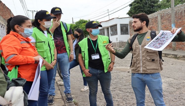 El piloto ya inició en los diferentes barrios de la ciudad de estratos 1, 2, 3, 4 y 5 y la recolección de datos tomará 4 meses./ Foto: Suministrada/La Opinión