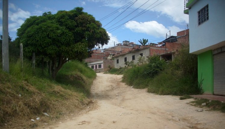 Finca de Adalberto en la vereda Venadillo, Ocaña.