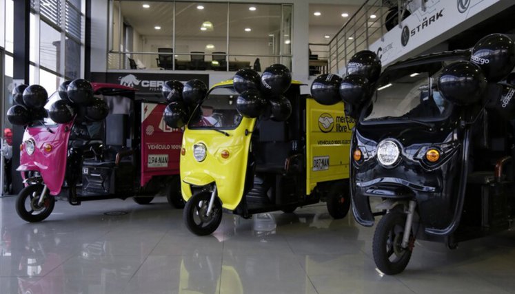venta de vehículos eléctricos en Colombia 