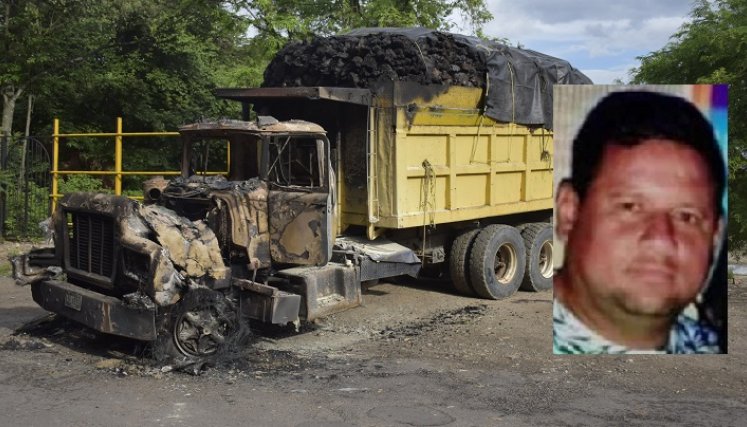 Conductor asesinado.