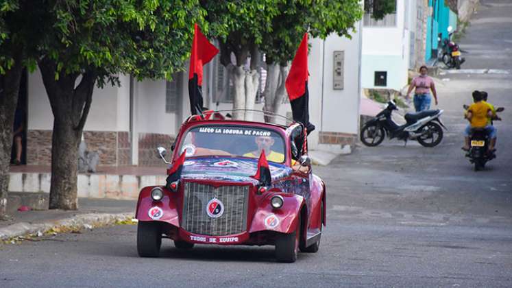 Carro Motilón, obra de Diosemel García. Foto: Pablo Castillo/La Opinión