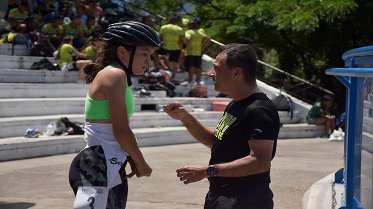 Iván Vargas, entrenador de patinaje