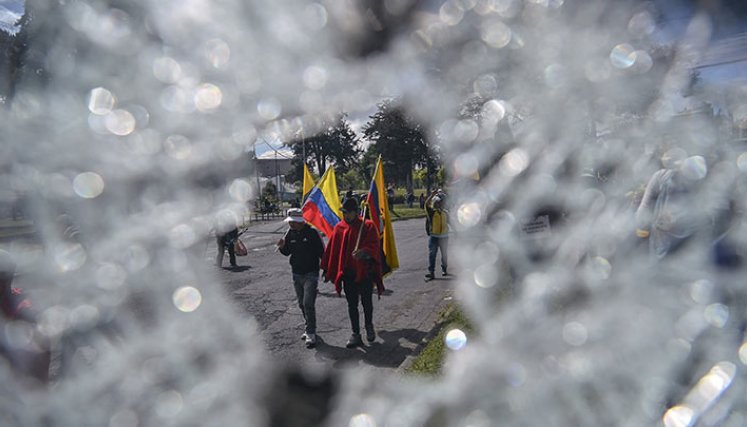 Manifestaciones en Ecuador