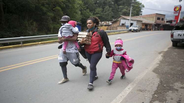 Niños migrantes. / Foto: La Opinión