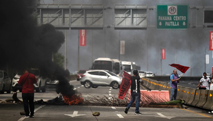 Protestas en Panamá