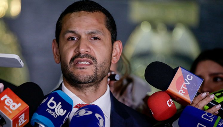 El ministro del Interior, Daniel Palacios, se refirió a los abucheos que recibió Duque./Foto: Colprensa