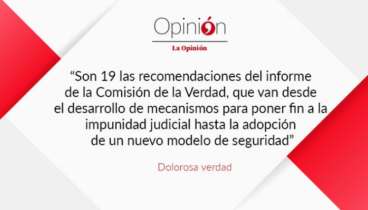 Dolorosa verdad