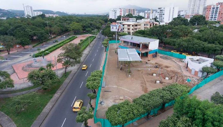 Sitio donde se proyecta la construcción de una Estación de Servicio./Foto cortesía