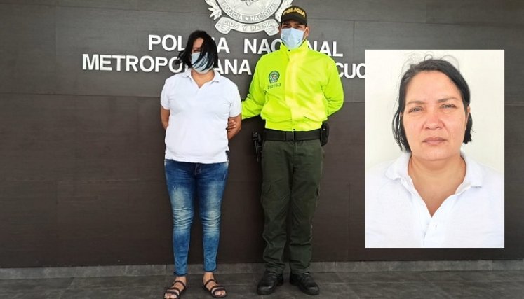 La mujer, de 46 años, fue capturada inicialmente en febrero de 2021, luego de varios meses de investigación que adelantaron las autoridades.