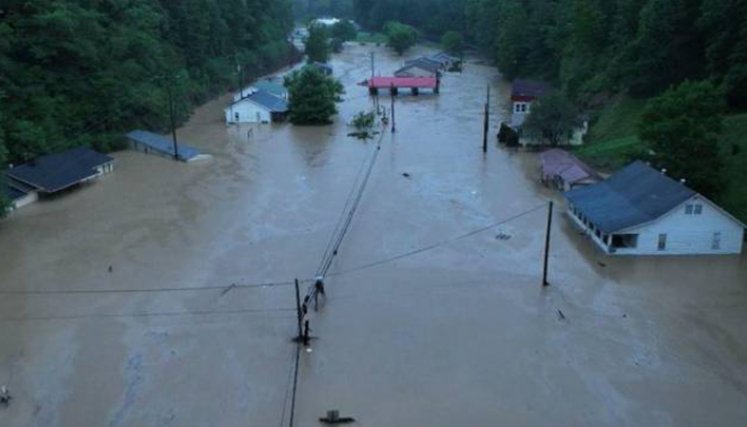 Tres muertos y varios desaparecidos por inundaciones en Estados Unidos./Foto: internet