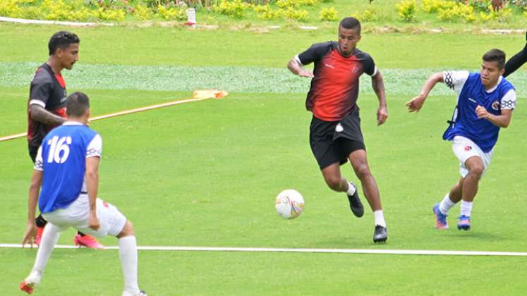 César Carrillo, jugador del Cúcuta Deportivo. 