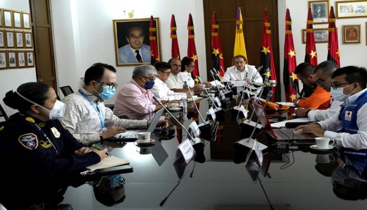 Consejo Departamental de Gestión del Riesgo. / Foto: Cortesía / La Opinión 