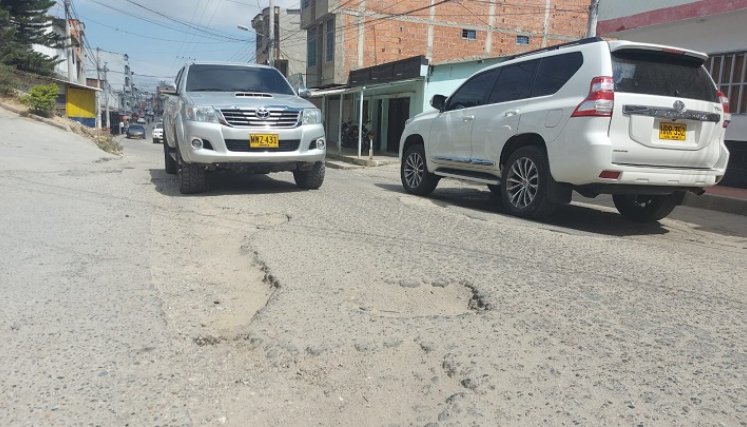 Malestar existe en Ocaña por la demora en los recursos para el mantenimiento del anillo vial El Lago-Landia-Juan XXIII que conduce hacia el santuario Agua de la Virgen.