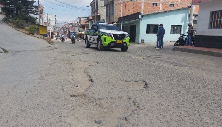 Malestar existe en Ocaña por la demora en los recursos para el mantenimiento del anillo vial El Lago-Landia-Juan XXIII que conduce hacia el santuario Agua de la Virgen.