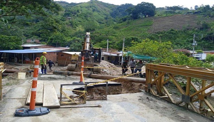 Ante la ola invernal líderes sociales reclaman celeridad en los trabajos de la Transversal del Catatumbo.