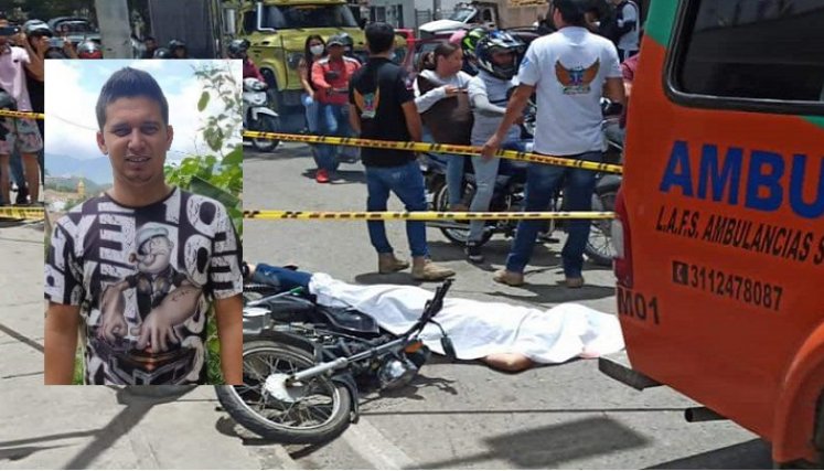 Accidente de tránsito.
